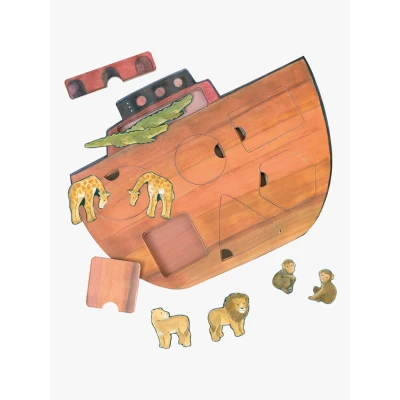 Abbildung von Mehrschichtiges Puzzle Arche Noah