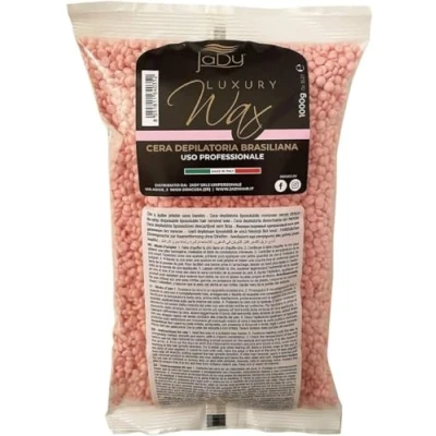 Abbildung von JaDy Waxing Perlen zur Haarentfernung Professionell und Schmerzfrei Wachsperlen Für alle Zonen 1kg Titan Rosa