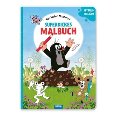 Abbildung von Trötsch Der kleine Maulwurf Superdickes Malbuch Ausmalbuch: Ausmalbuch