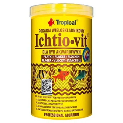 Abbildung von Tropical Ichtio VIT Hauptfutter für alle Zierfische, 1er Pack (1 x 1 l)