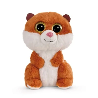 Abbildung von NICI GLUBSCHIS Hamster Stubbi 15 cm Kuscheltier aus weichem Plüsch, niedliches Plüschtier zum Kuscheln und Spielen, für Kinder &amp; Erwachsene, 48699, tolle Geschenkidee, braun