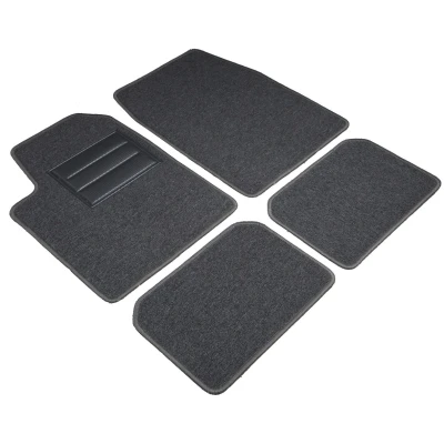 Abbildung von START Country Car 6688 Fußmattensatz Textil, PP (Polypropylen), PVC vorne und hinten 4 grau