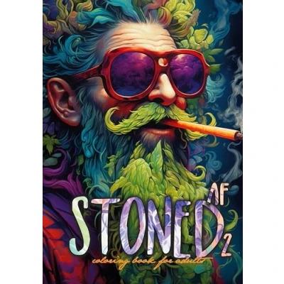 Abbildung von Kiffer Malbuch für Erwachsene Nr. 2: Cannabis Graustufen Kiffen Marihuana Stoner ... A4 64P (Stoner Coloring Books, Band 2)