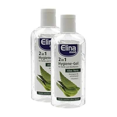 Abbildung von Elina Aloe Vera 2 in 1 Hygiene Gel, 2er Pack, (2x100ml)