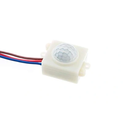 Abbildung von HUBER Motion 17 Mini PIR Bewegungsmelder 120 / 360 für Innenmontage IP20 I 230V Einbau klein, LED geeignet, Sensor, 3 Draht Technik