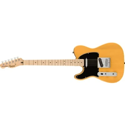 Abbildung von Fender Squier Affinity Tele MN Lefthand Butterscotch Blonde, Inklusive kostenloser virtueller Kurse auf Play