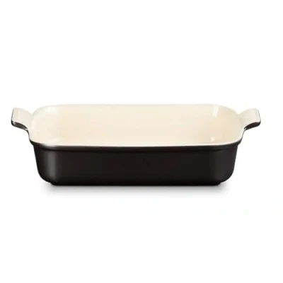 Abbildung von Le Creuset Backform Heritage Ebenholzschwarz 32 x 24 cm / 4 Liter