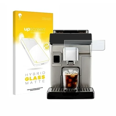 Abbildung von upscreen Entspiegelungs Schutzglas für DeLonghi Eletta Explore Schutzfolie Matt, Glas Folie [mattierend, 9H Panzerschutz, Anti Fingerprint]