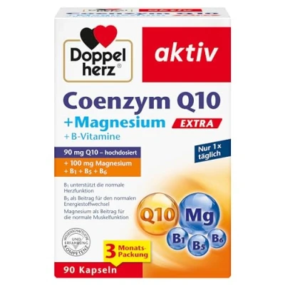 Abbildung von Doppelherz Coenzym Q10 Extra + Magnesium 90 St