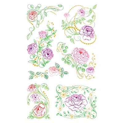 Abbildung von AVERY Zweckform 54488 Deko Sticker Rosen 7 Aufkleber