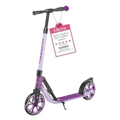 Abbildung von Hudora Cityroller BigWheel® 205 Advanced, Tretroller, einklappbarer, höhenverstellbarer Kick Scooter