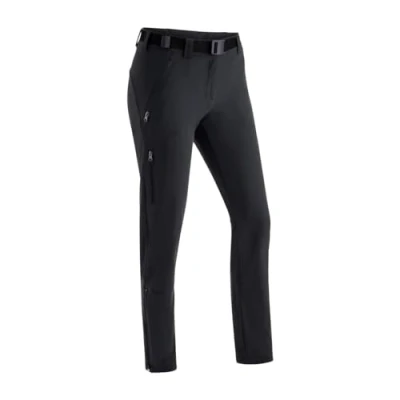 Abbildung von Maier Sports LANA SLIM Outdoorhose, Damen, Größe: 19, Schwarz