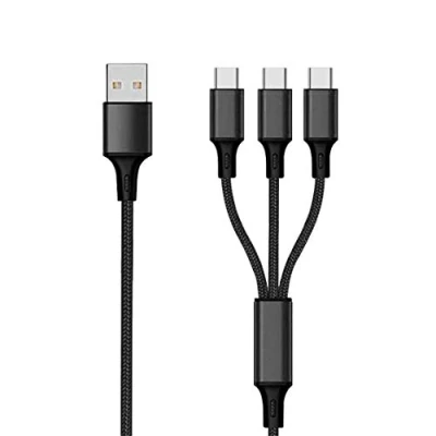 Abbildung von 2GO Type C USB Ladekabel 1,5m schwarz, 797156