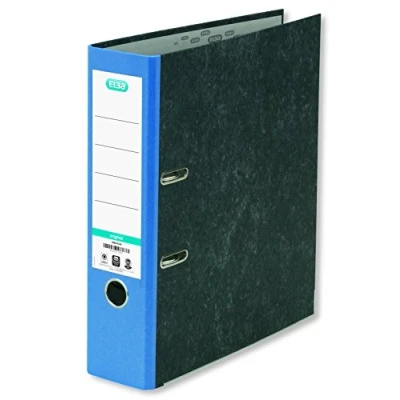 Abbildung von Elba Ordner A4, Smart Original Wolkenmarmor, 8 cm breit, blau, 1 Stück