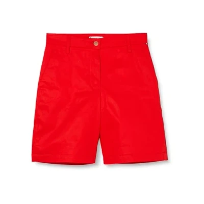 Abbildung von Tommy Hilfiger Shorts, Damen, Größe: 36, Fierce red