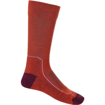 Abbildung von Icebreaker Damen Women&#039;s Hike+ Light Crew Wandersocken Rot L