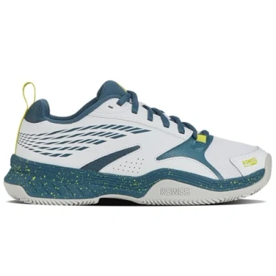 Abbildung von K SWISS Sneaker low, Herren, Größe: 42.5, White indian teal evening primrose Schuhe