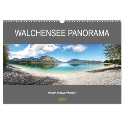 Abbildung von Walchensee Panorama (Wandkalender 2025 DIN A3 quer), CALVENDO Monatskalender
