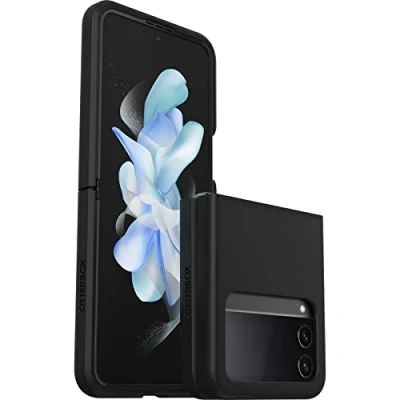 Abbildung von Samsung Galaxy Z Flip 4 Hülle Kunststoff OtterBox Backcover Handyhülle Schwarz