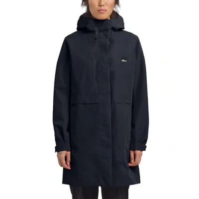Abbildung von Jack Wolfskin Terraview Parka, Damen, Größe: Medium, Dark navy