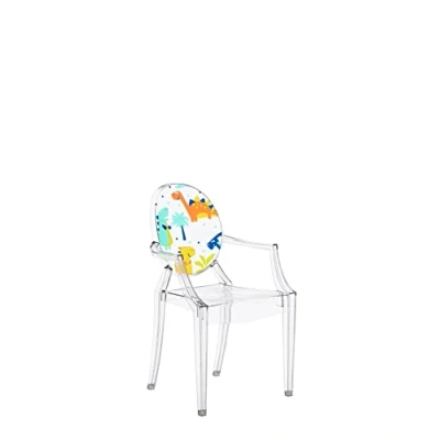 Abbildung von Kartell Loulou Ghost Kinderstuhl, Polykarbonat, transparent, 37 x 40 63 cm