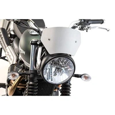 Abbildung von SW Motech Windschild Silbern. Triumph Street Scrambler 900 (16 ).