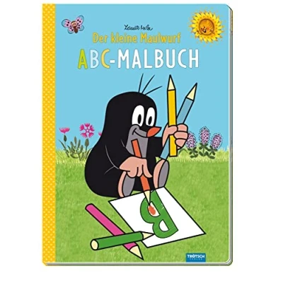 Abbildung von Trötsch Der kleine Maulwurf Malbuch ABC Malbuch: Beschäftigungsbuch Ausmalbuch