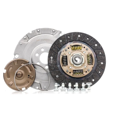 Abbildung von VALEO CLASSIC KIT2P 786043 Kupplungssatz mit Kupplungsdruckplatte, ohne Zentralausrücker Kupplungsscheibe 210 VOLKSWAGEN: GOLF 1, 1 Cabriolet