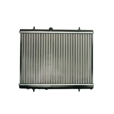 Abbildung von THERMOTEC D7P040TT Kühler, Motorkühlung Aluminium 380 560 23 Schalt /optional Automatikgetriebe Kühlrippen mechanisch gefügt CITROËN: Berlingo II