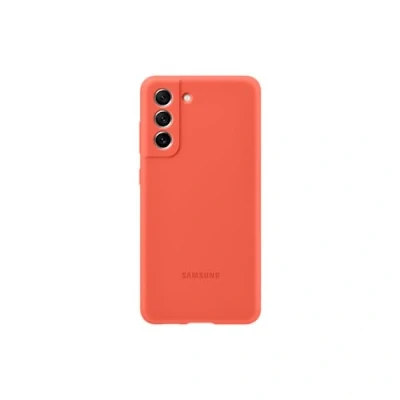 Abbildung von Samsung Galaxy S21 FE Hülle Silikon Backcover/Soft Case Handyhülle Rosa
