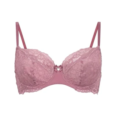 Abbildung von Hunkemöller Unwattierter Bügel BH Marine Rosa