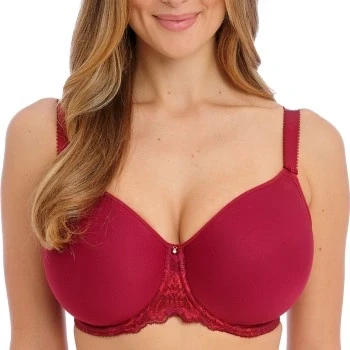 Abbildung von Fantasie BH Aubree T shirt Moulded Spacer Bra Rot E 75 Damen