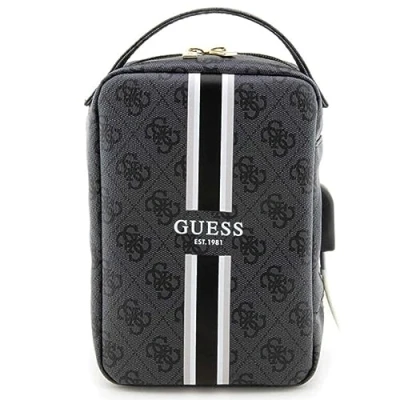 Abbildung von GUESS PU 4G Printed Stripes Travel Bag Black GUHBP4RPSK