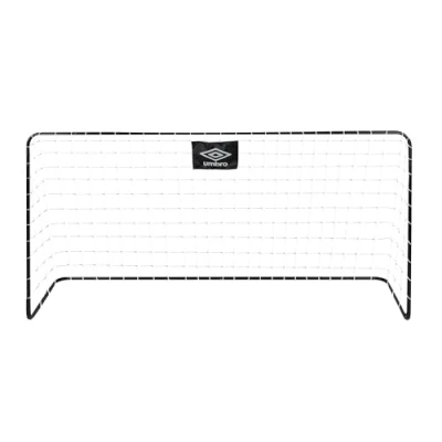 Abbildung von Umbro Fußballtor Fussballtor 182 x 122 61 cm Fußball Tor Fussballtore für Garten Kinder und Erwachsene Fussball Trainingszubehör Innen Außen Metall Schwarz