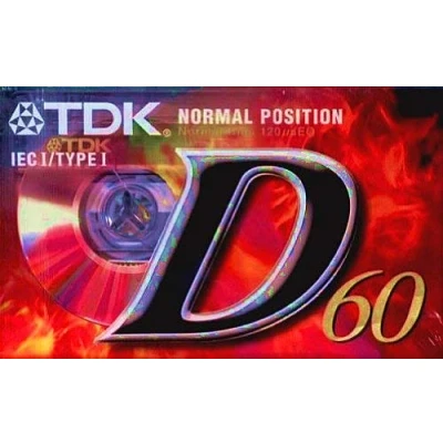 Abbildung von TDK D 60 EB Audio Kassette (60min) 3er Pack