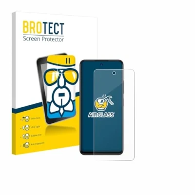Abbildung von BROTECT Schutzglas für ZTE Blade A75 5G Schutzfolie Panzer Folie Glas [Extrem Kratzfest 9H, Anti Fingerprint, Ultra Transparent]