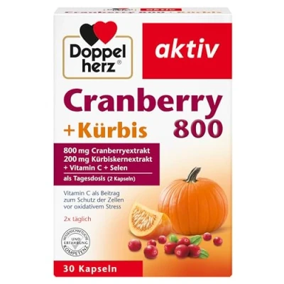 Abbildung von Doppelherz Cranberry + Kürbis Vitamin C Selen 30 St
