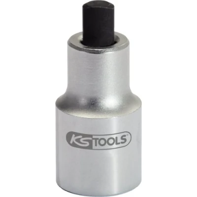 Abbildung von KS TOOLS 150.9492 Steckschlüsseleinsatz DIN 3120, ISO 1174 5,5 Chrom Vanadium Stahl