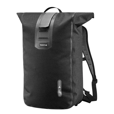 Abbildung von Ortlieb Velocity High Visibility 23 L black reflective