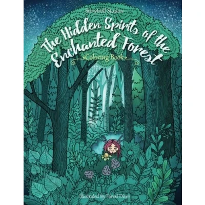 Abbildung von the Hidden Spirits of Enchanted Forest: A Magical Coloring Book for Adults and Kids (Inspiration, Relaxation)