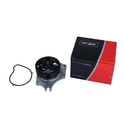 Abbildung von MAXGEAR 47 0287 Wasserpumpe mit Dichtung mechanisch für Keilrippenriementrieb MAZDA: 3 Hatchback, 2 Schrägheck, Limousine