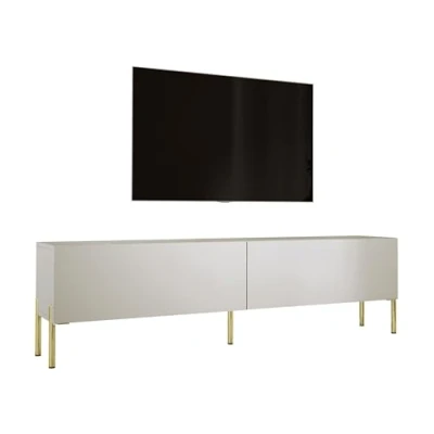 Abbildung von 3E 3xE living.com TV Schrank in Kaschmir mit Beinen Gold, A: B: 170 cm, H: 52 T: 32 cm