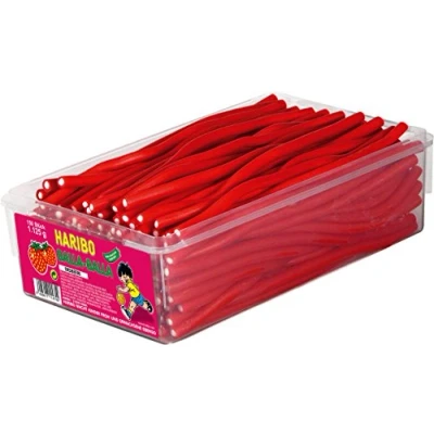 Abbildung von Haribo Balla Sticks Erdbeere 3er Pack (3 x 1125g)