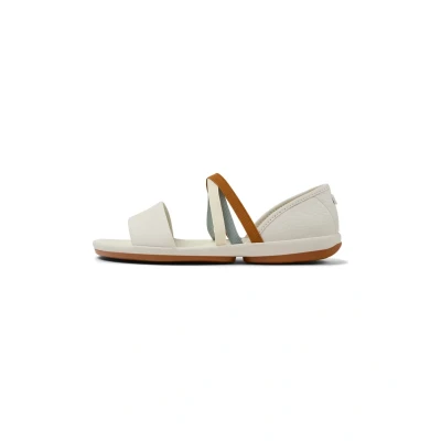Abbildung von Camper Right NINA Twins Riemensandalette, Damen, Größe: 40, Weiß natural Schuhe
