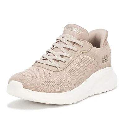 Abbildung von Skechers Sport BOBS Squad Chaos Sneaker low, Damen, Größe: 35.5, Taupe Schuhe