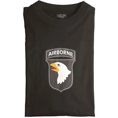 Abbildung von Mil Tec Unisex 101st Airborne T Shirt, Schwarz, XXL