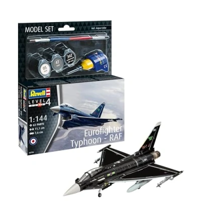 Abbildung von Model Set Eurofighter Typhoon RAF 1:144