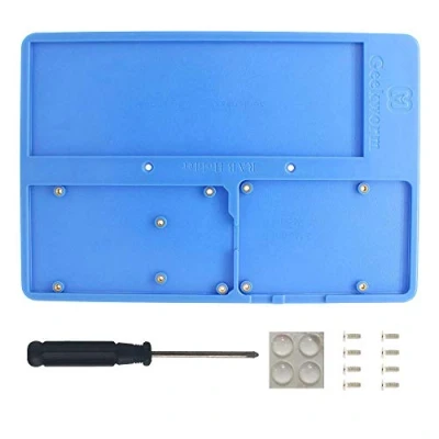 Abbildung von Raspberry Pi 4B/3B+ Plate, 5in1 RAB Halter Breadboard Base/ABS Gehäuse/Bildungsplattform für Arduino UNO Mega 2560 / 5 4 Model B 3 B+ 3B