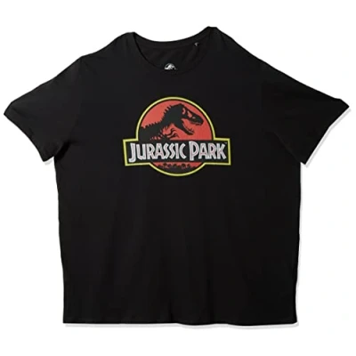 Abbildung von Jurassic Park Herren Mejupamts001 T Shirt, Schwarz, XXXXXL
