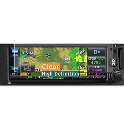 Abbildung von Vaxson 3 Stück Schutzfolie kompatibel mit Garmin GNC 355 355A Display folie folien Displayschutzfolie （ nicht Panzer Schutz Glas SchutzGlas PanzerGlas ） Neue